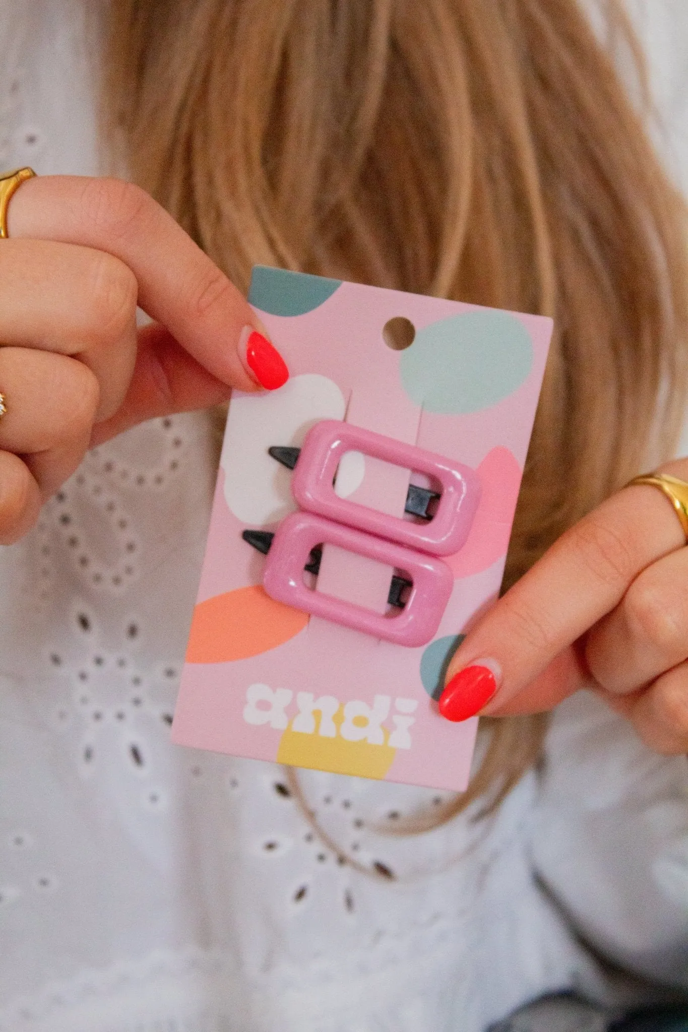 Just For Fun Barrette 2-Pack Andi