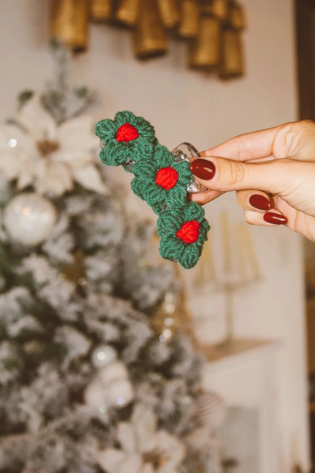 Knitted Petals Claw Clip Andi