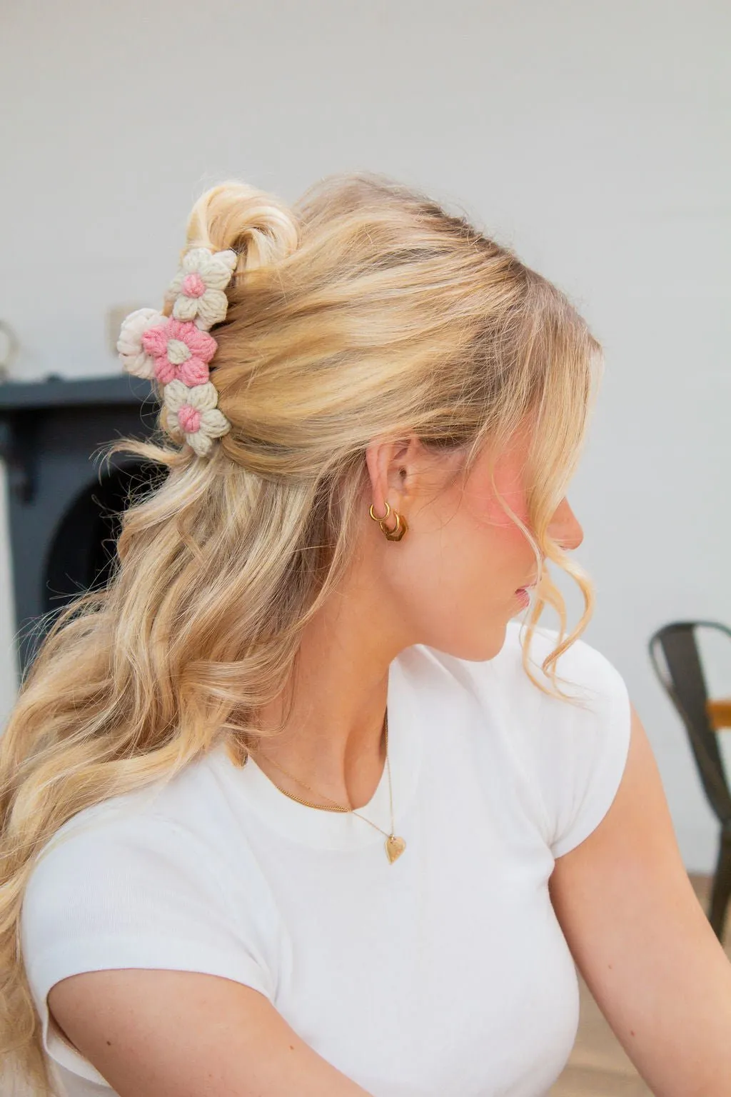 Knitted Petals Claw Clip Andi