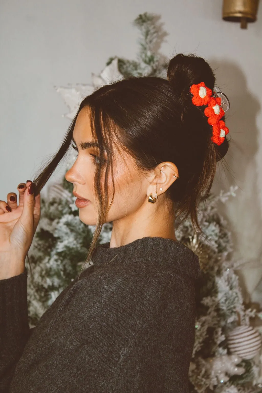 Knitted Petals Claw Clip Andi