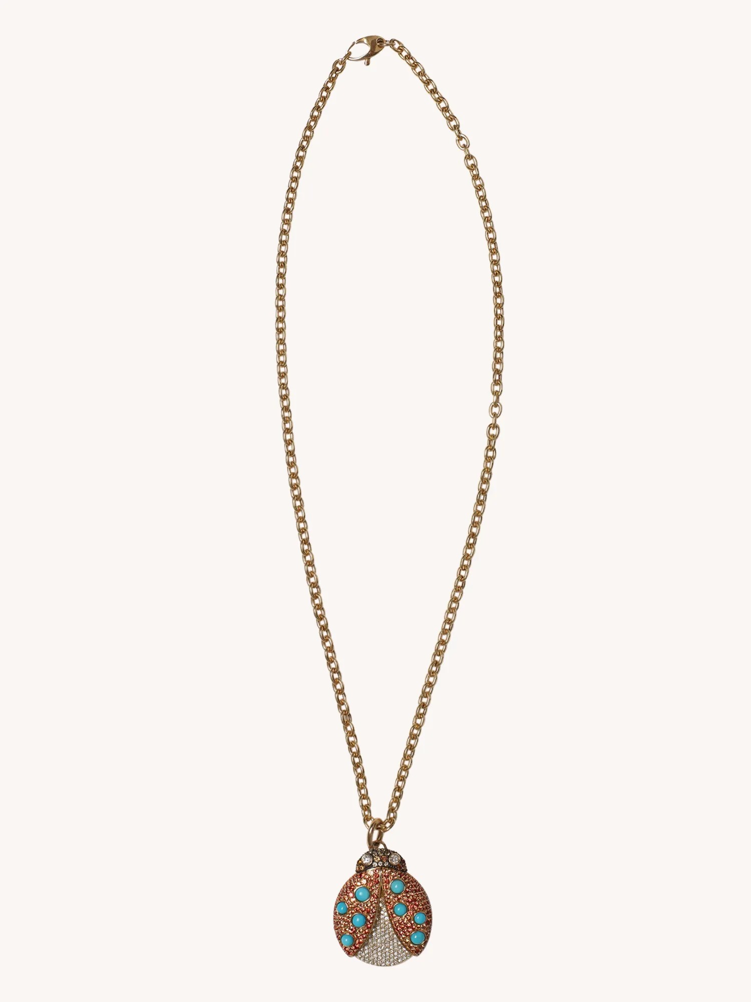 LADY BUG NECKLACE
