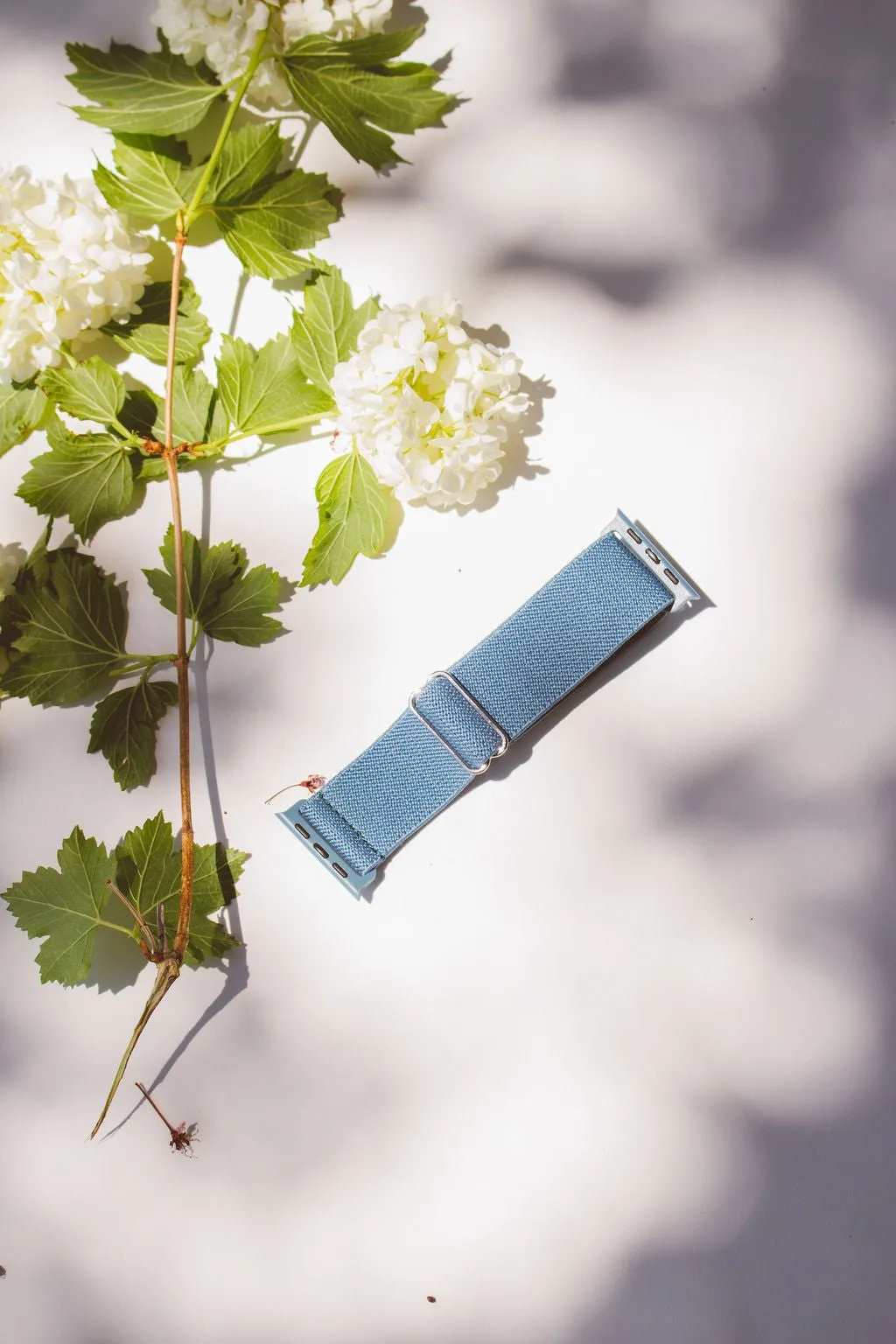 Lagoon Blue Adjustable Elastic Watch Band Andi