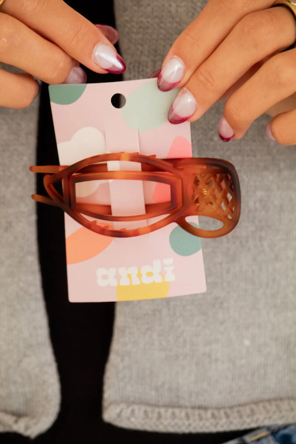 Lattice Claw Clip Andi