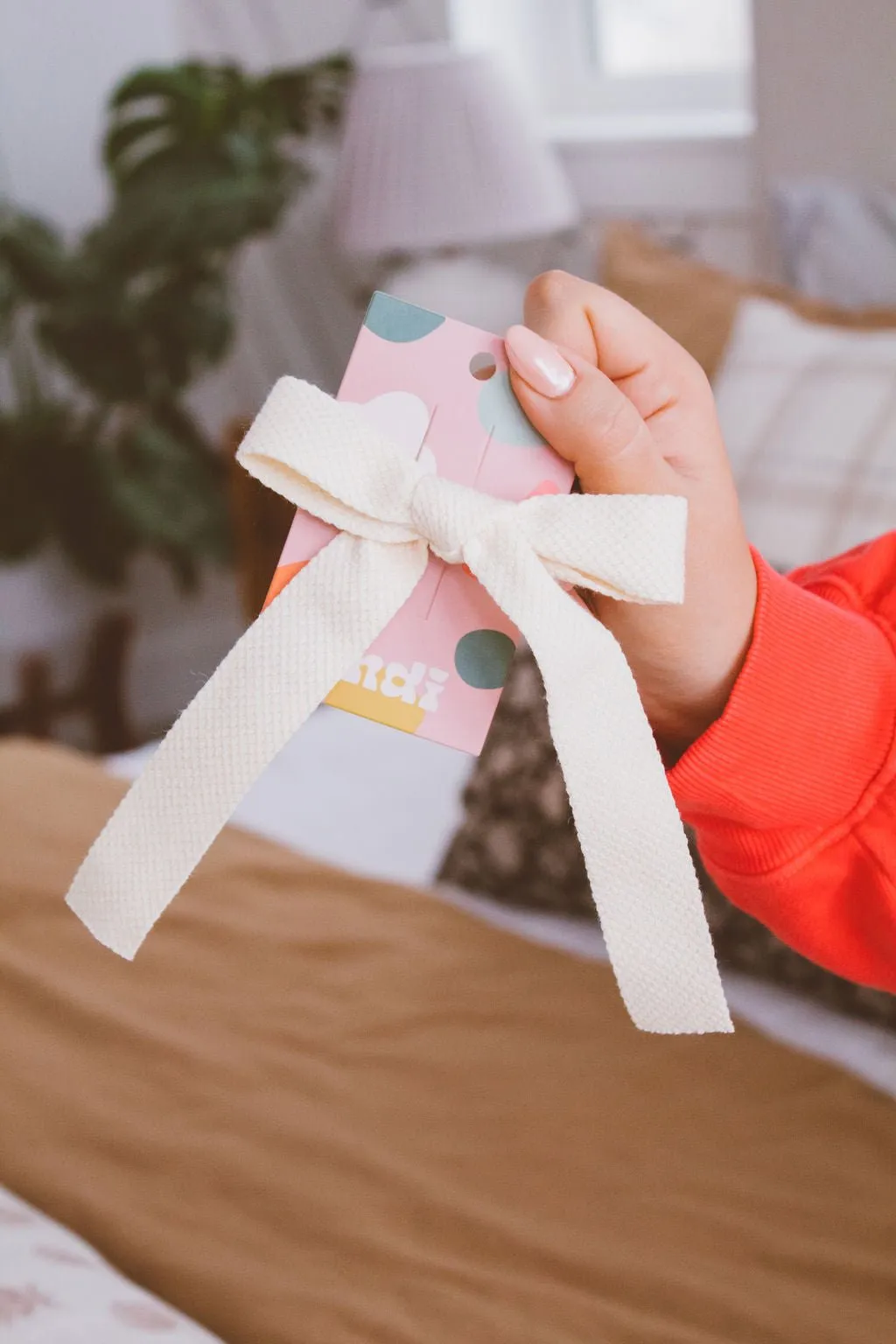 Leah Weaved Bow Clip Andi