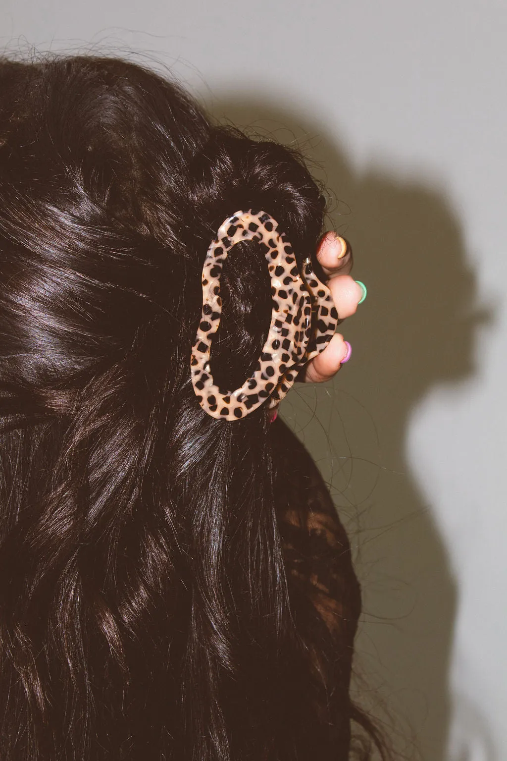 Leopard Spots Claw Clip Andi