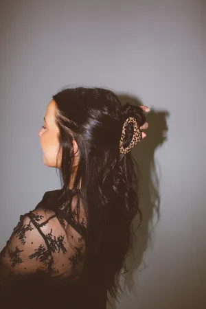 Leopard Spots Claw Clip Andi