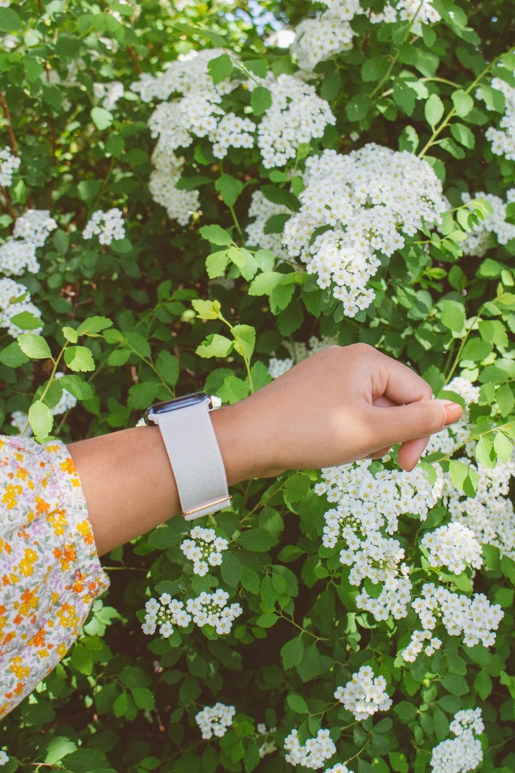 Linen Adjustable Elastic Watch Band Andi