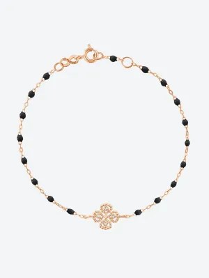 LUCKY CLOVER CLASSIC GIGI ROSE GOLD BRACELET 17 CM