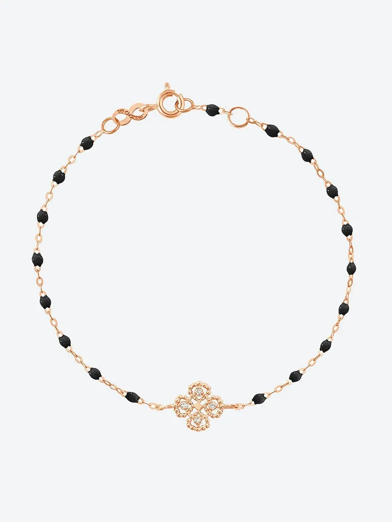 LUCKY CLOVER CLASSIC GIGI ROSE GOLD BRACELET 17 CM