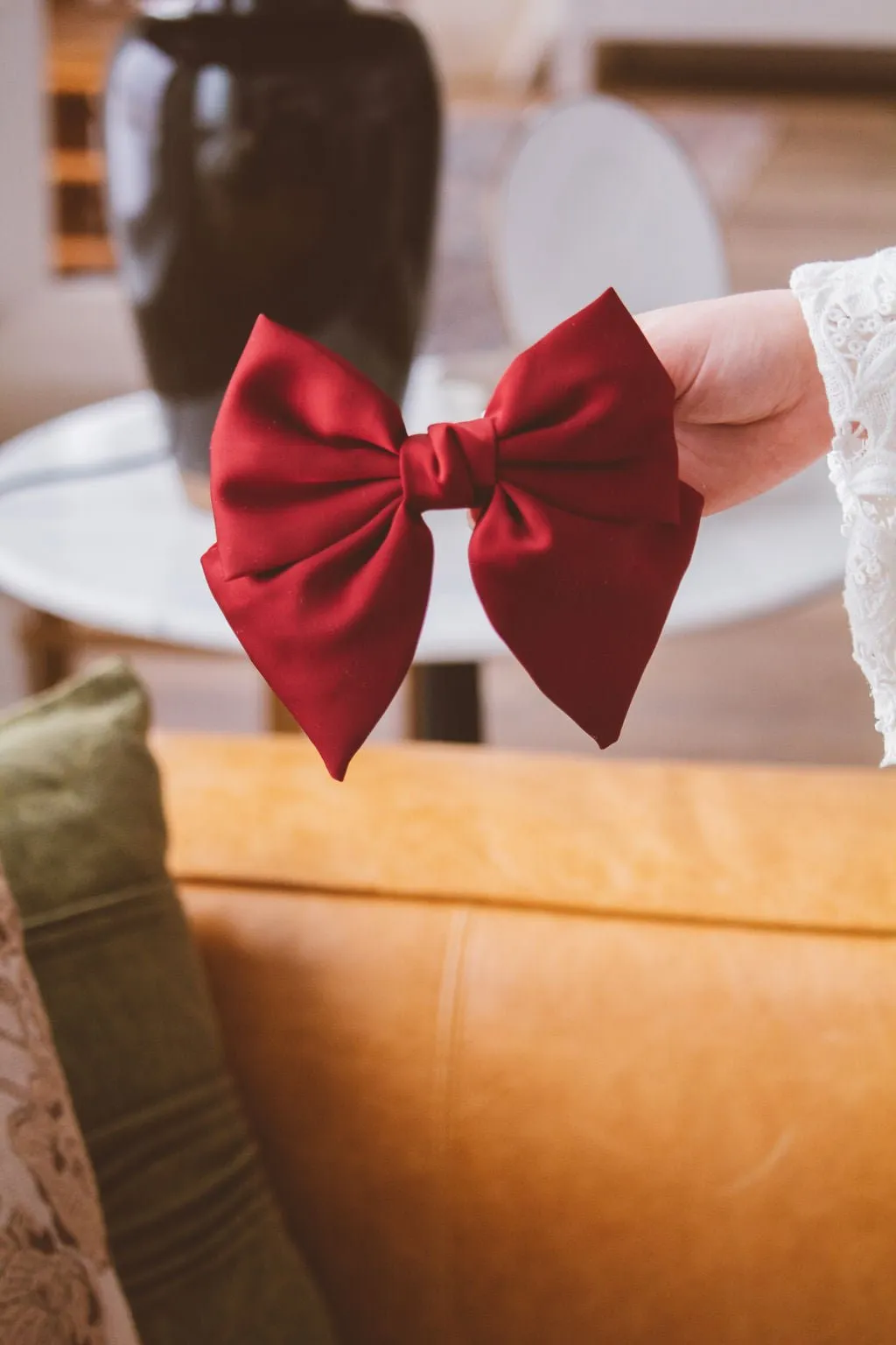 Mabel Satin Bow Clip Andi