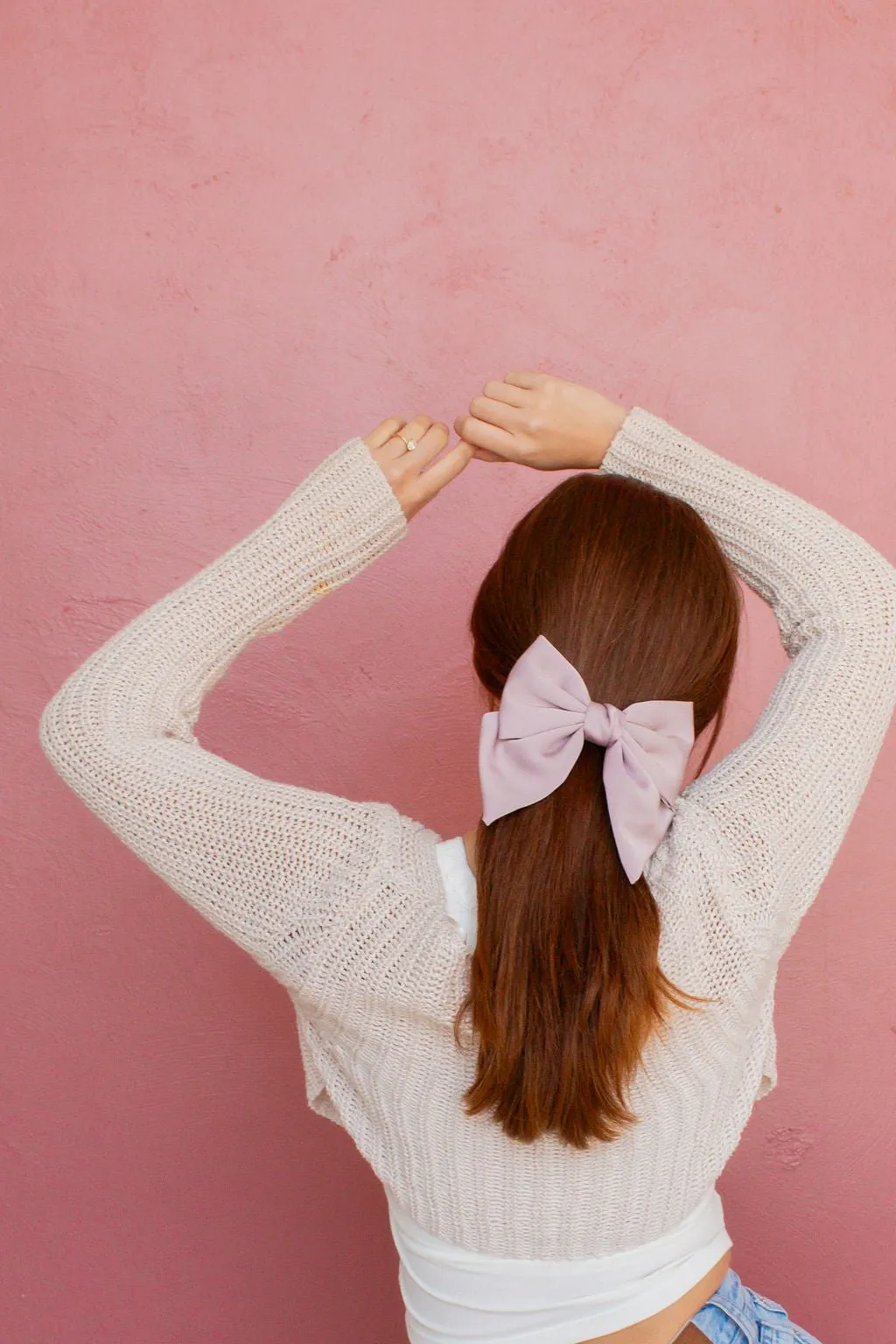 Mabel Satin Bow Clip Andi