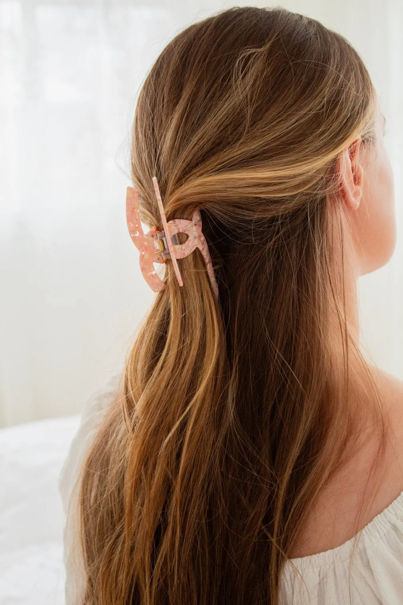 Marbled Link Claw Clip Andi