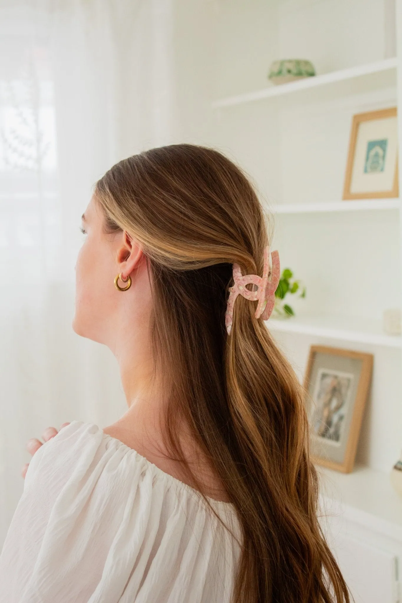 Marbled Link Claw Clip Andi
