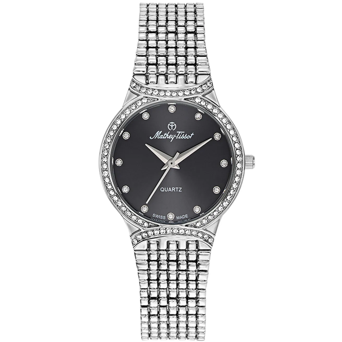 Mathey Tissot Women's Black dial Watch