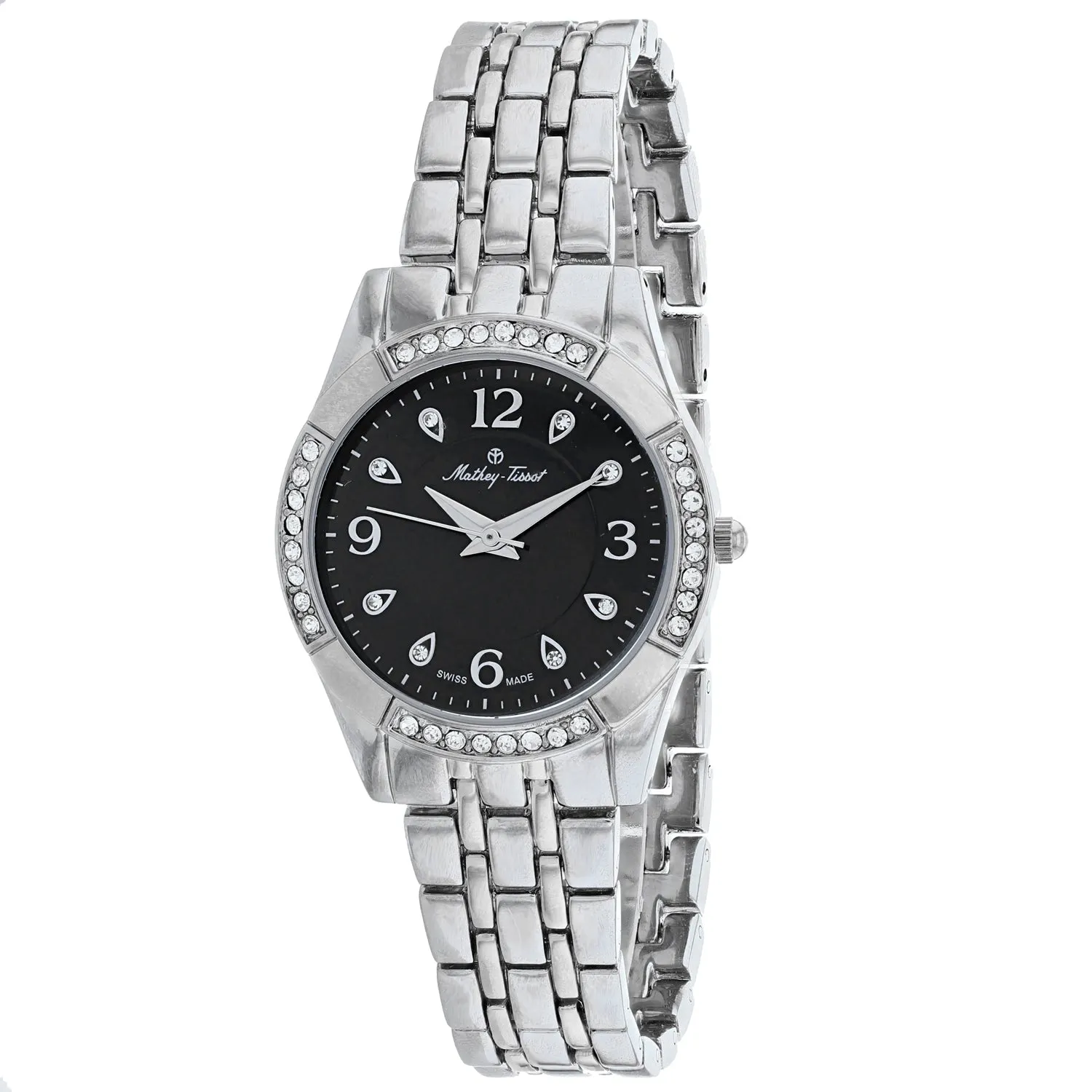 Mathey Tissot Women's Black dial Watch