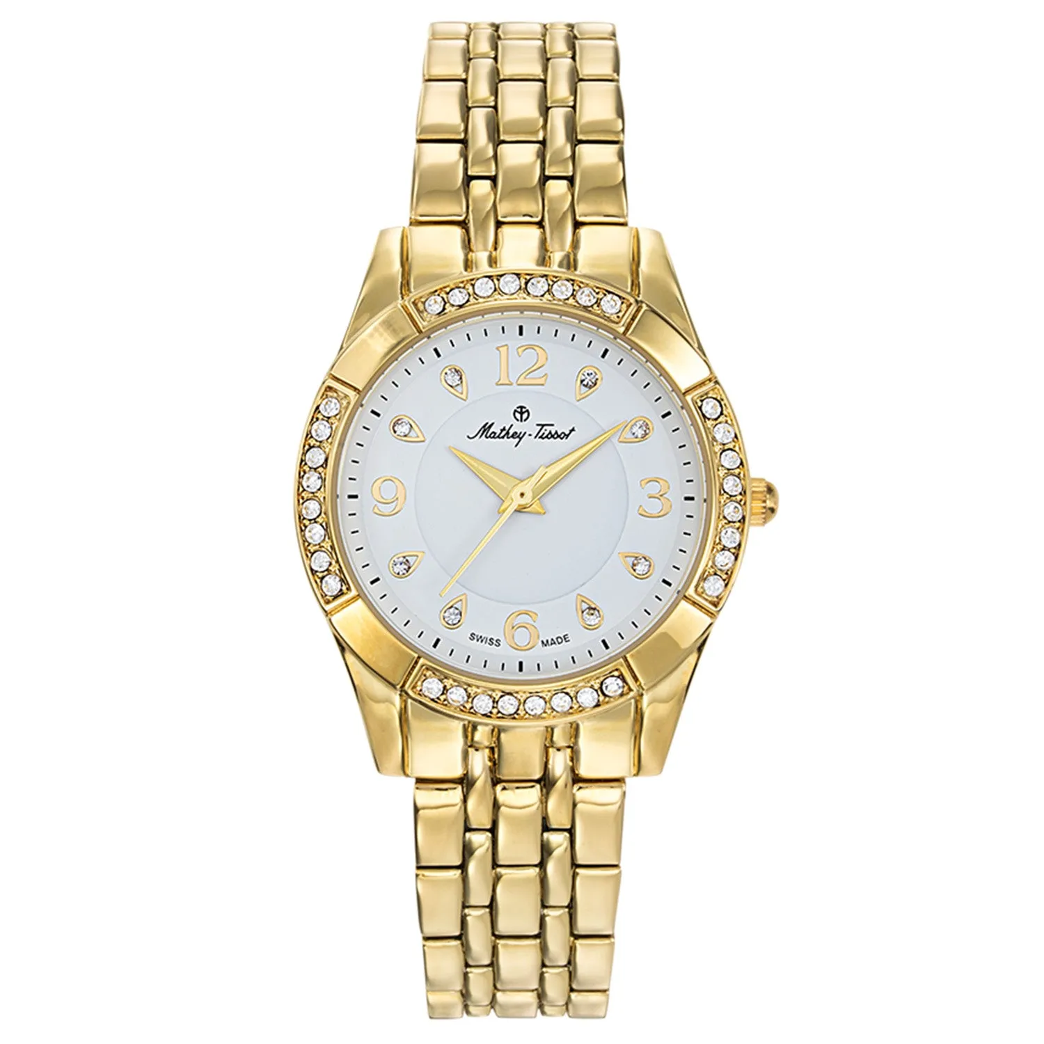 Mathey Tissot Women's Classic White Dial Watch