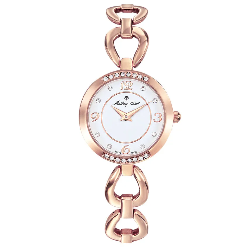Mathey Tissot Women's Fleury 1496 White dial Watch