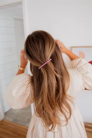 Mauve Long Barrette Andi