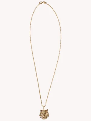 MEDIUM LEO ZODIAC NECKLACE
