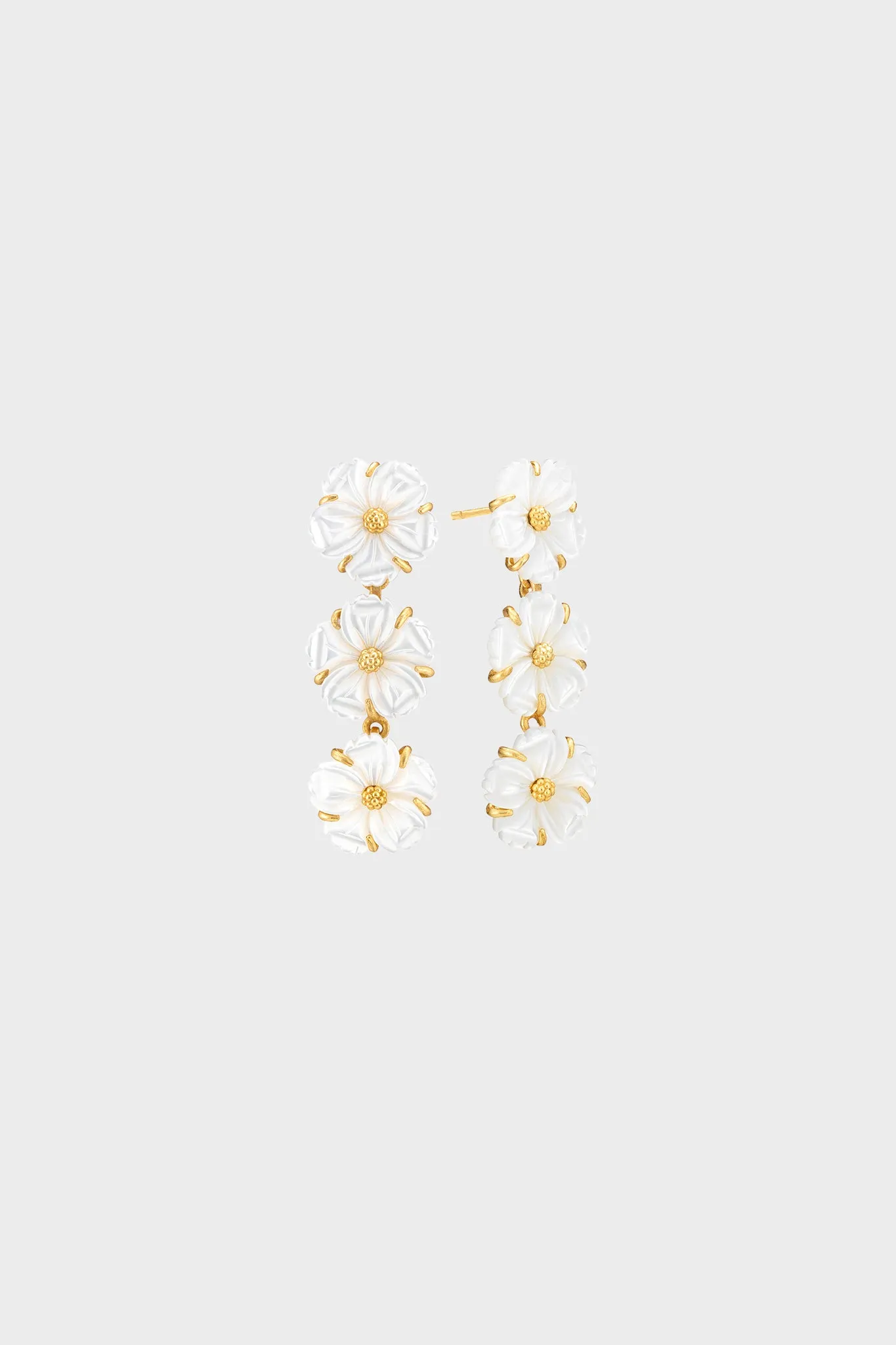 Mermaid Garden Petite Linear Earrings