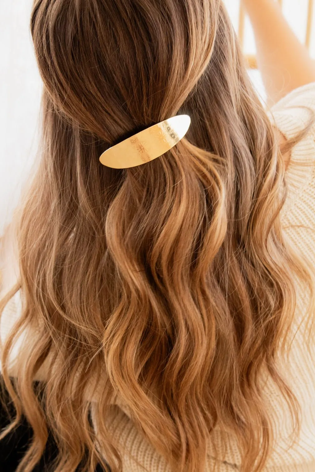 Metal Daisy Barrette Andi