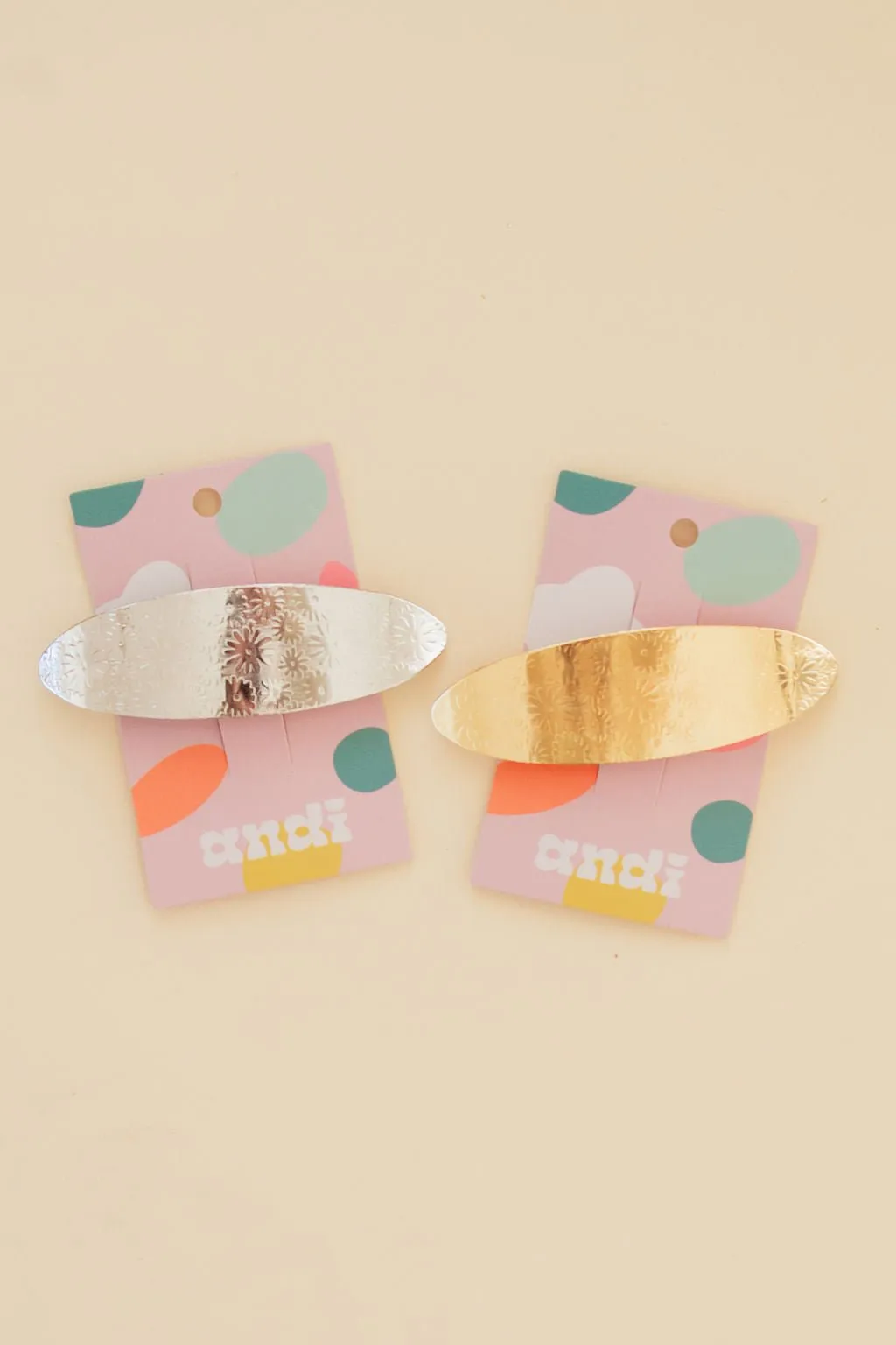 Metal Daisy Barrette Andi