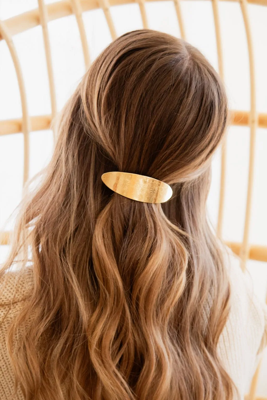 Metal Daisy Barrette Andi