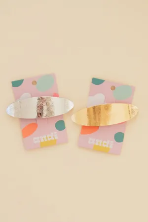 Metal Daisy Barrette Andi