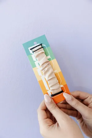 Micah Luxe Scrunchie Band Compatible with Apple Watch Andi