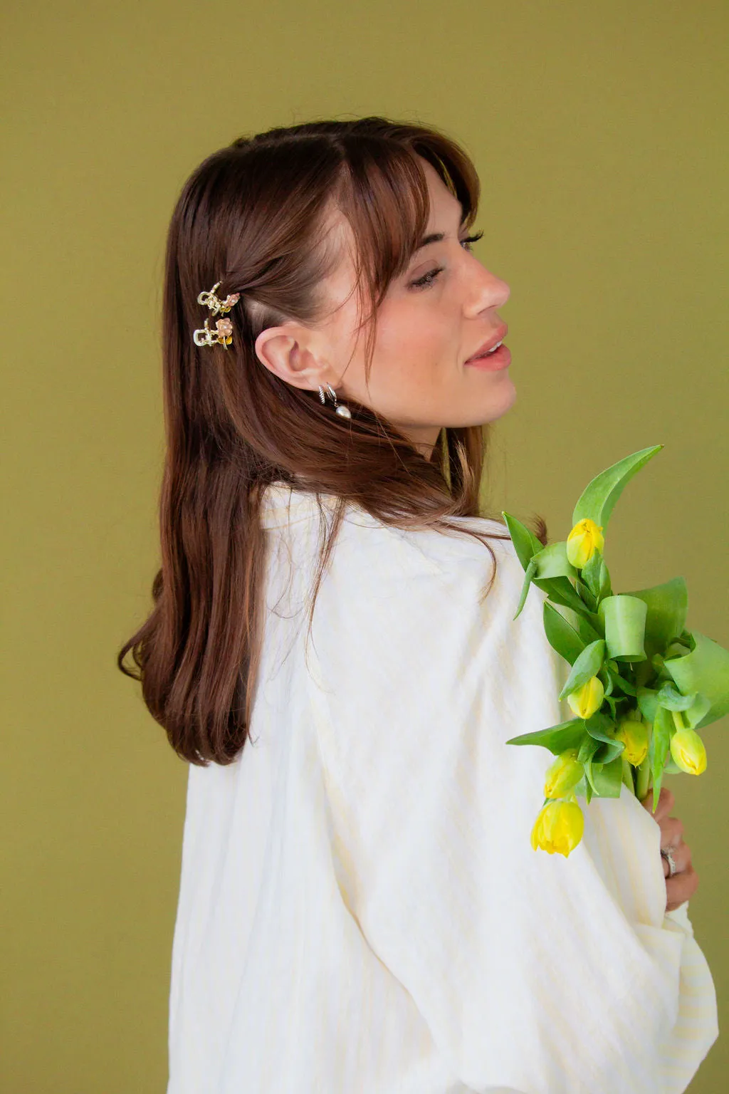 Mini Flower Claw Clips 2-Pack Andi