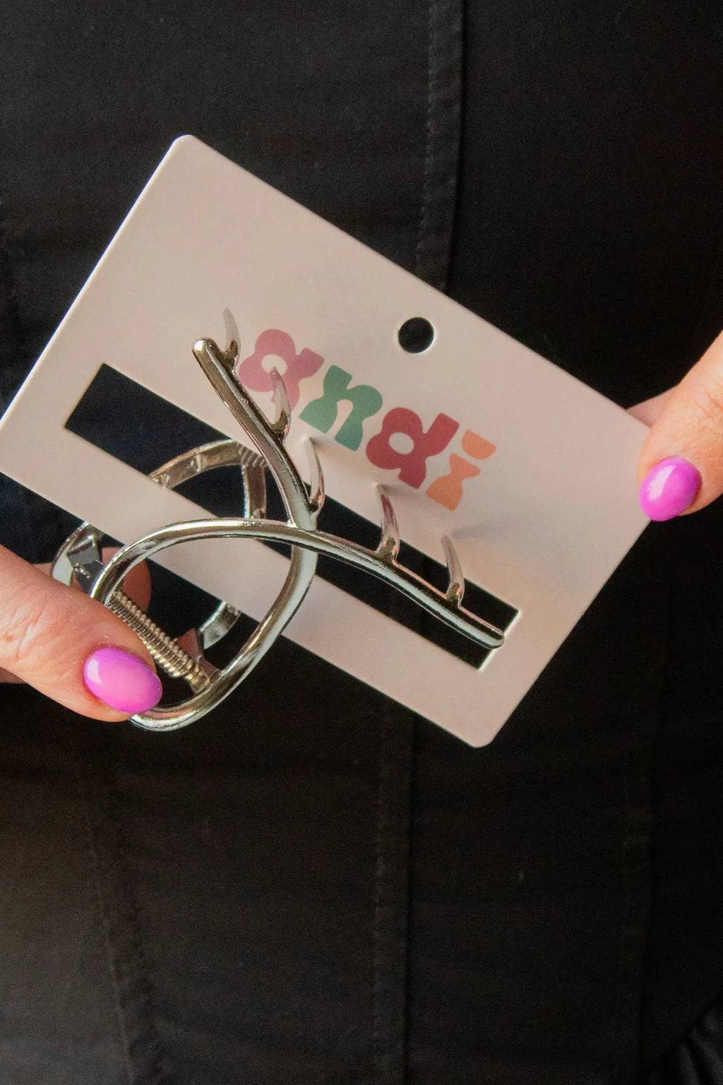 Mini Metal Loop Claw Clip Andi