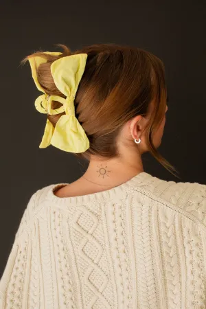 Moonlight Glow Bow Claw Clip Andi