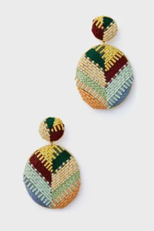 Multi Maleek Double Drop Earrings