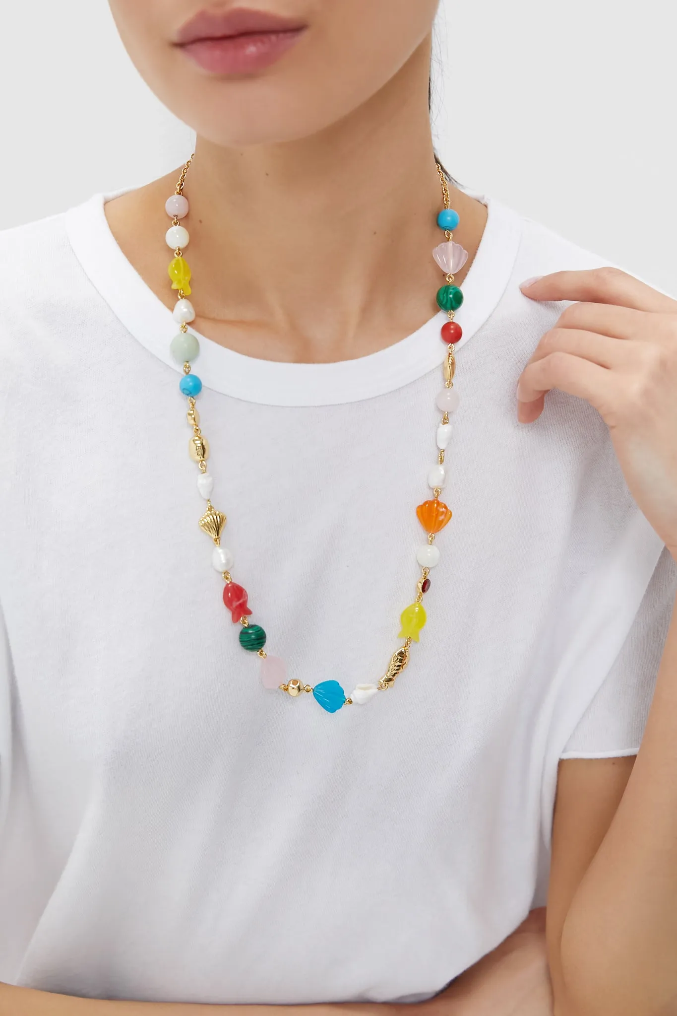 Multi Stone Isla Necklace