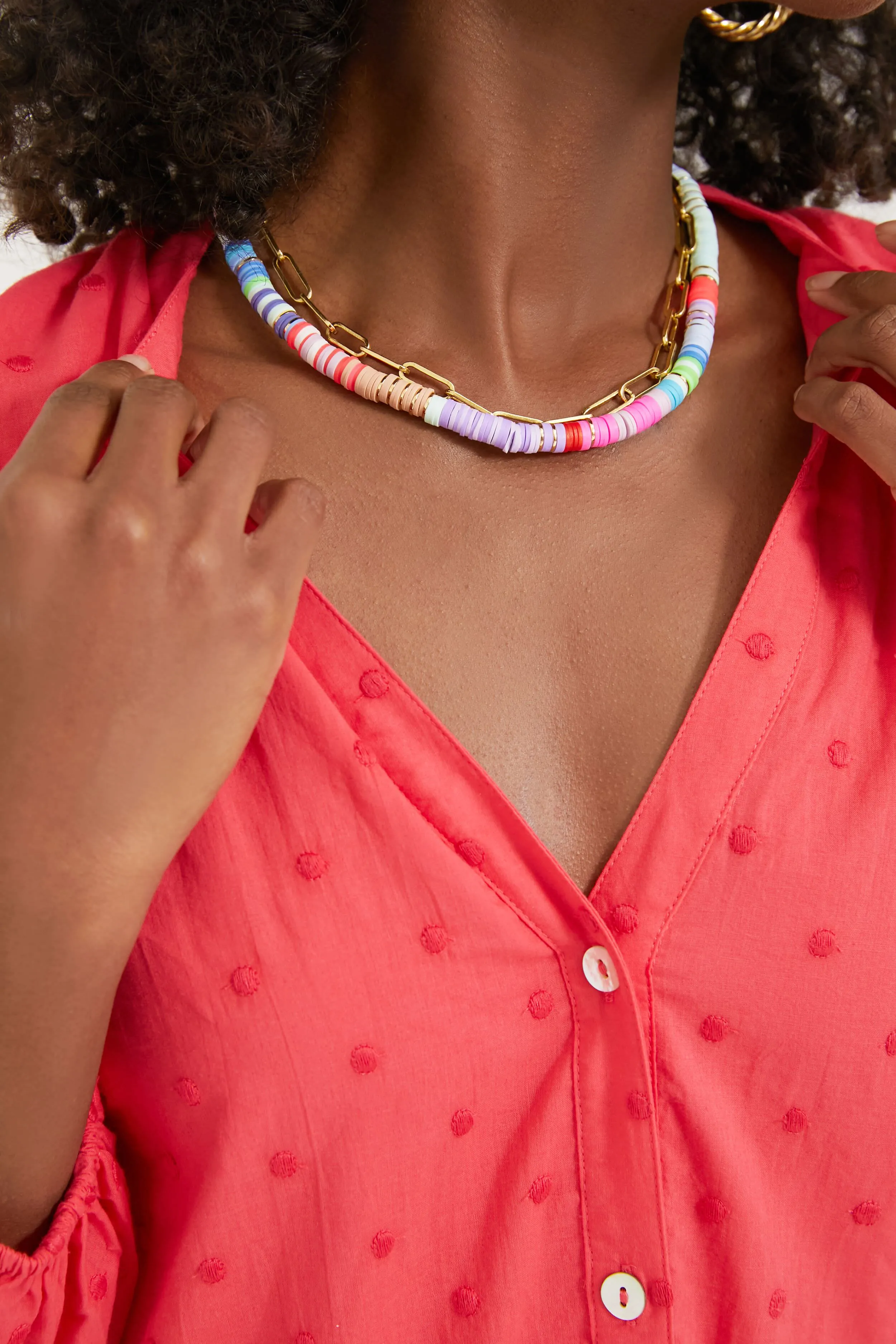 Multi Summer Strand Necklace