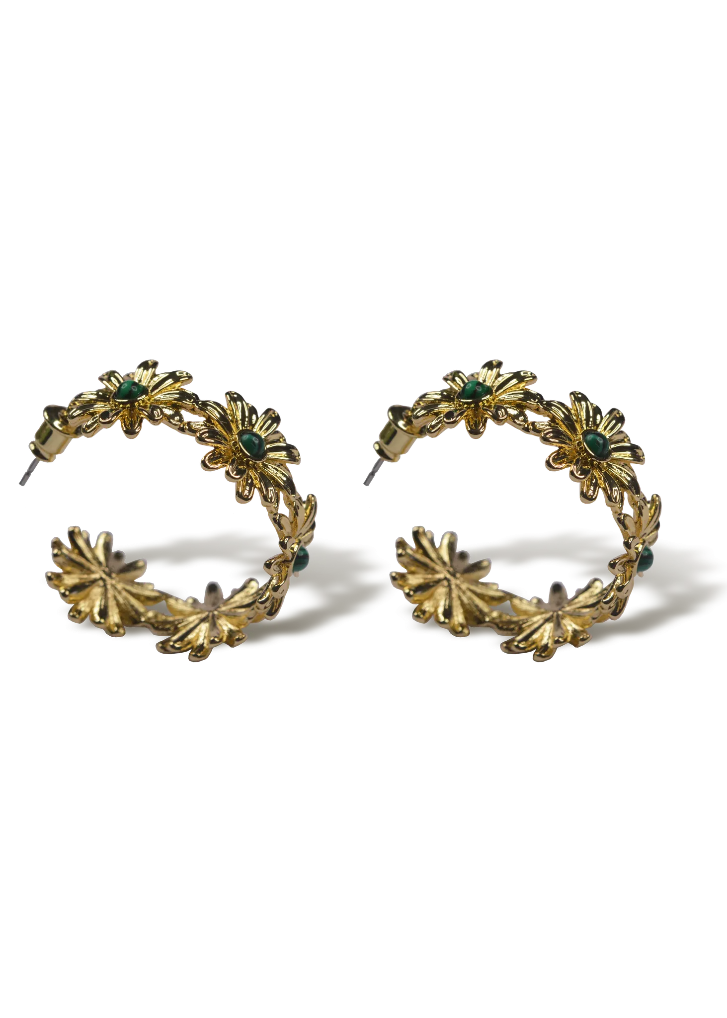 Nelsy Earrings (Emerald)