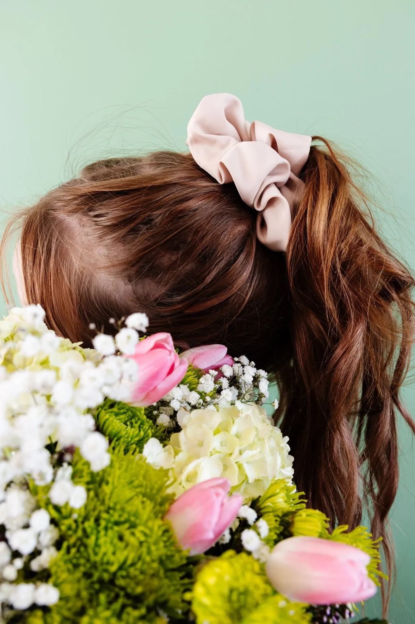 Oat Milk Jumbo Scrunchie Andi