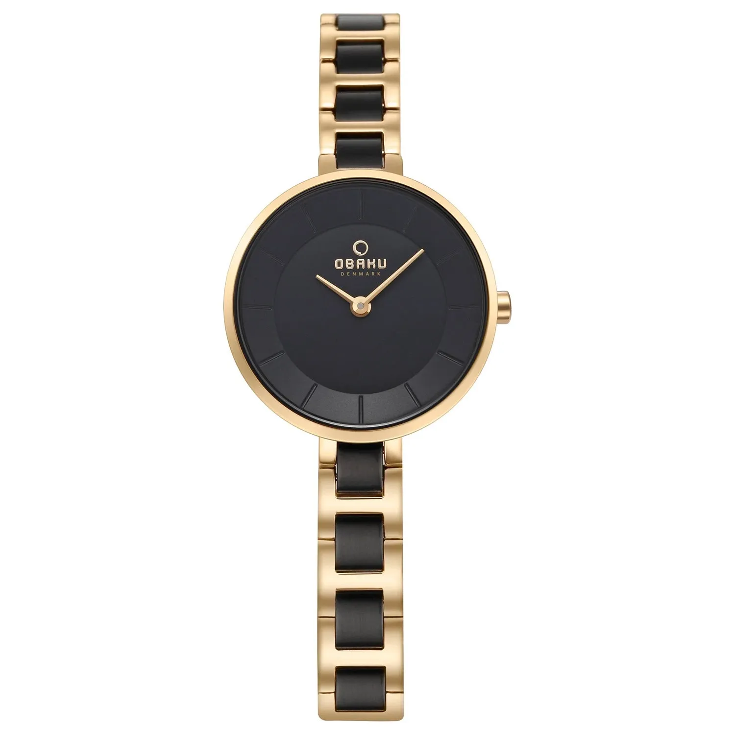 Obaku Women's Vind Black Dial Watch