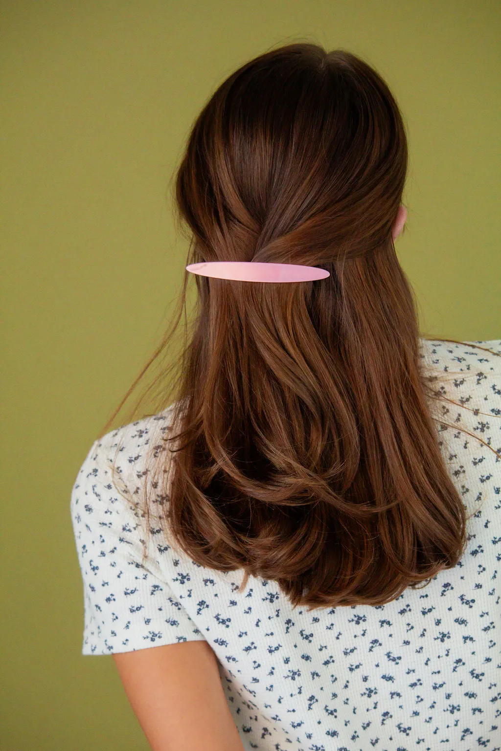 Oblong Oval Barrette Andi