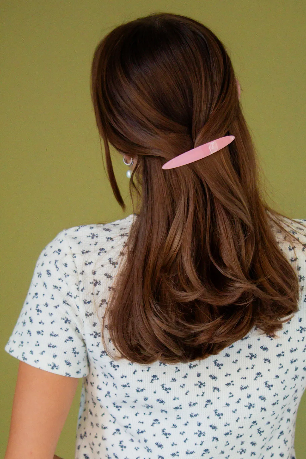 Oblong Oval Barrette Andi