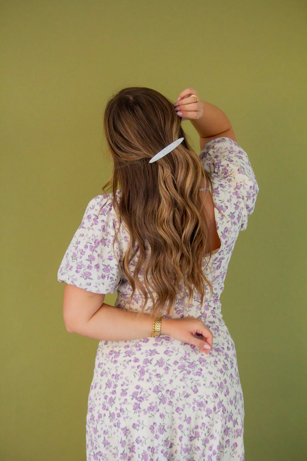 Oblong Oval Barrette Andi