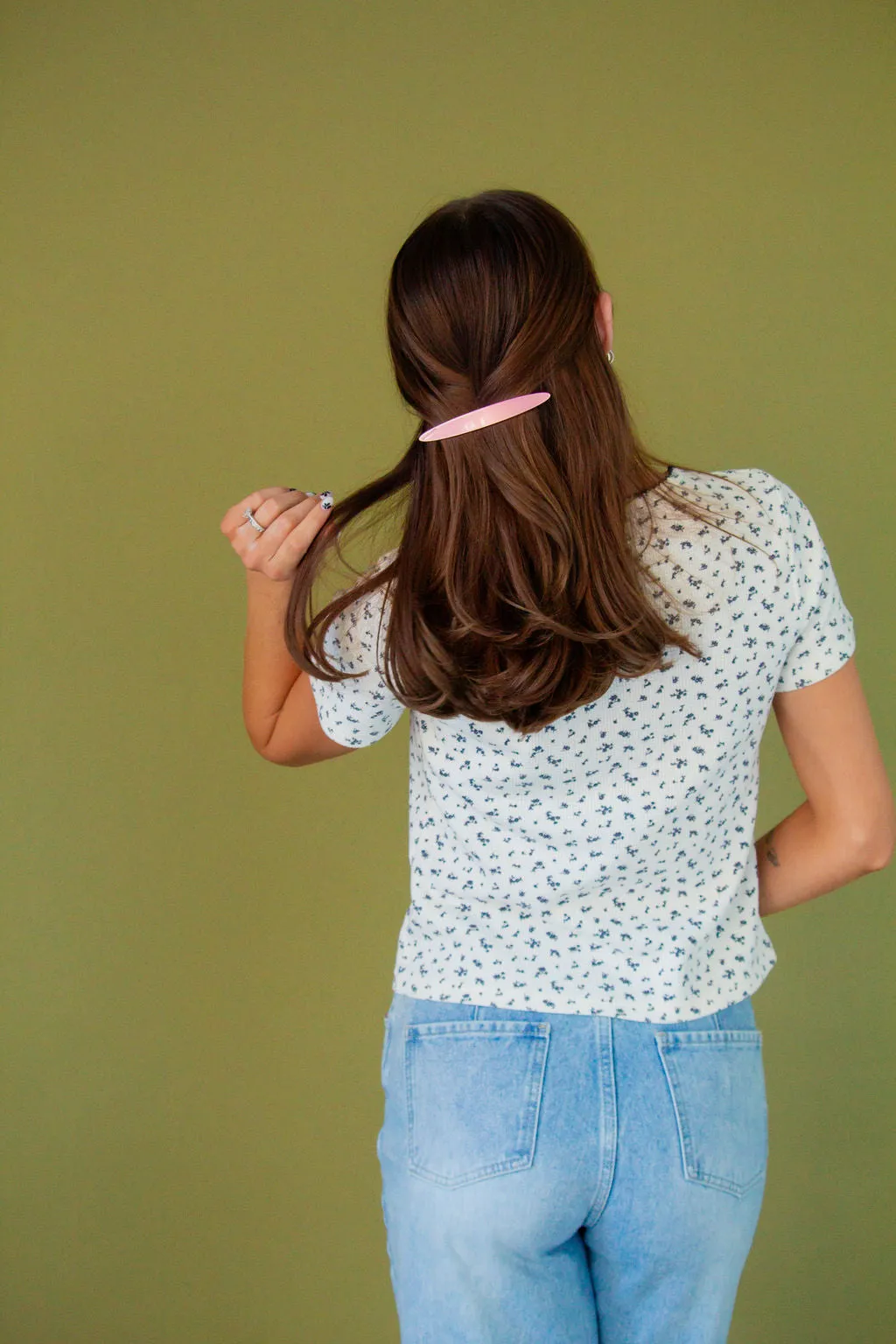 Oblong Oval Barrette Andi