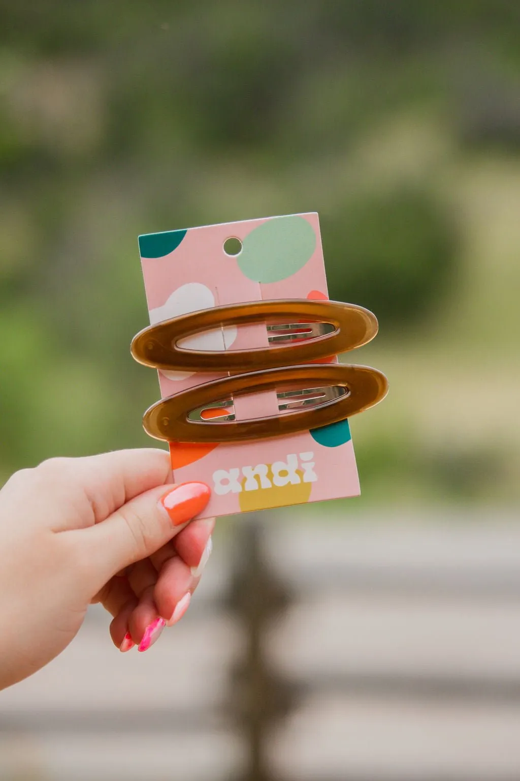 Oval Snap Clip 2-Pack Andi