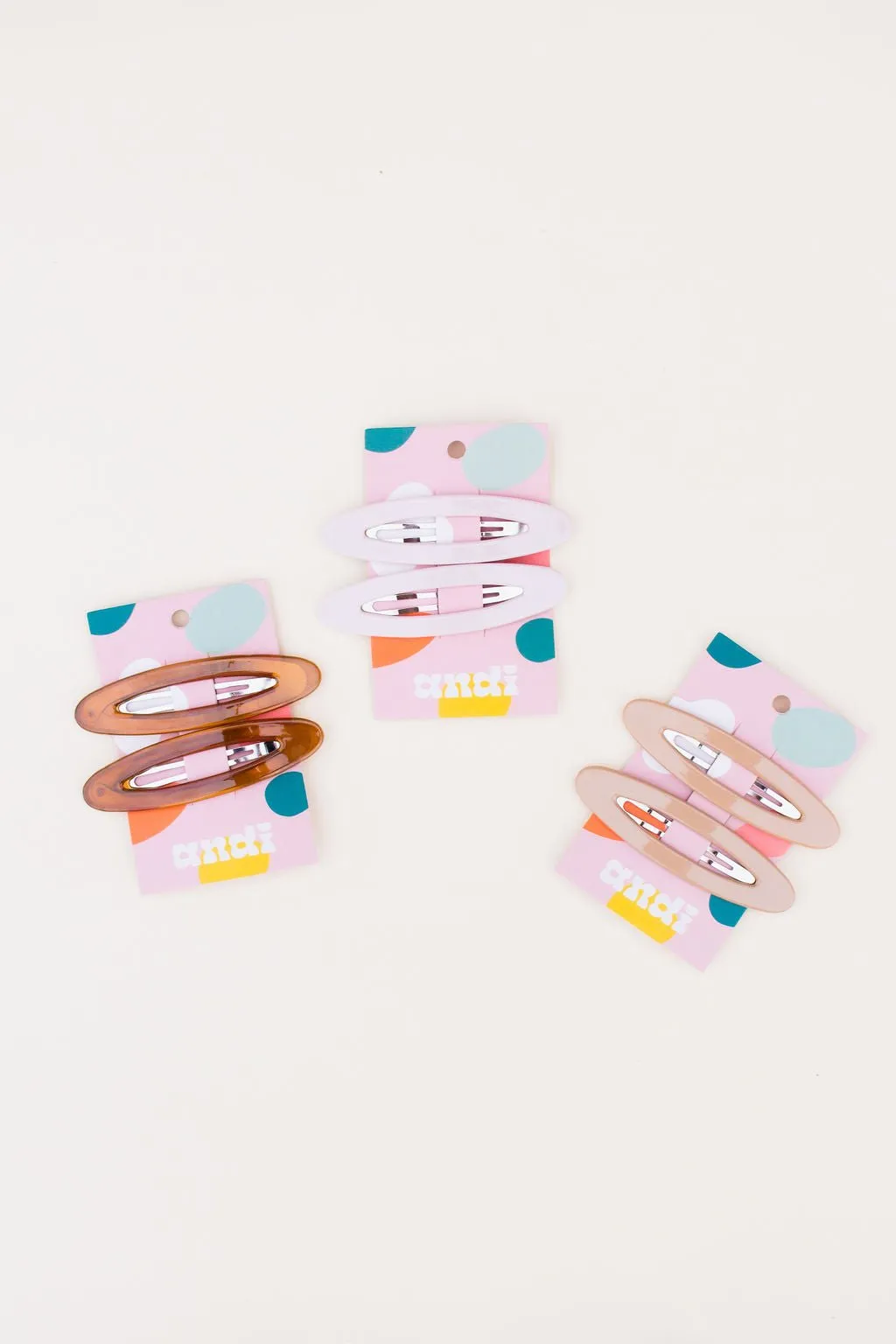 Oval Snap Clip 2-Pack Andi