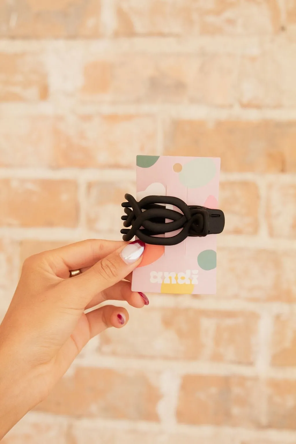 Overlapping Flat Claw Clip Andi
