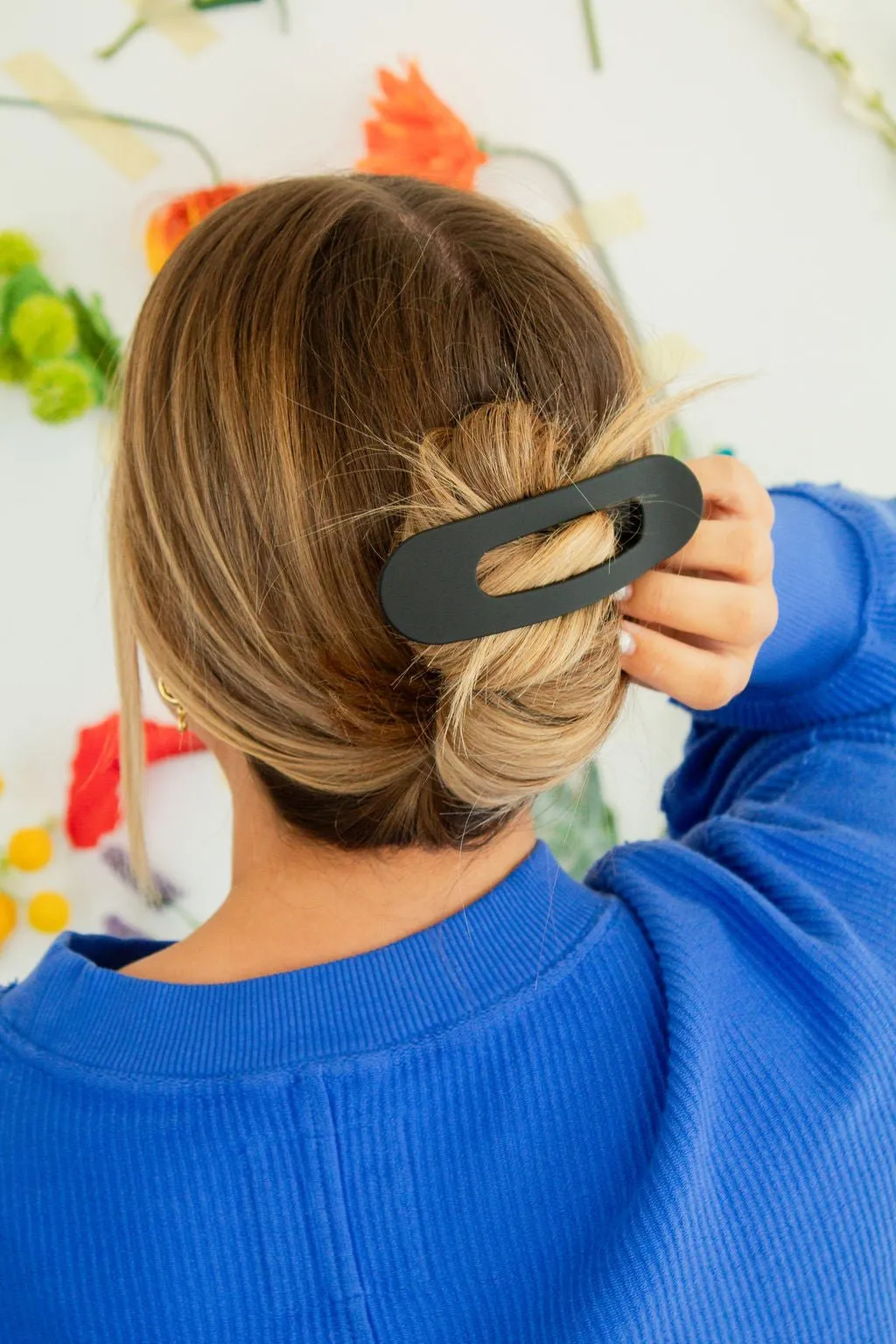 Oversized Flat Claw Clip Andi