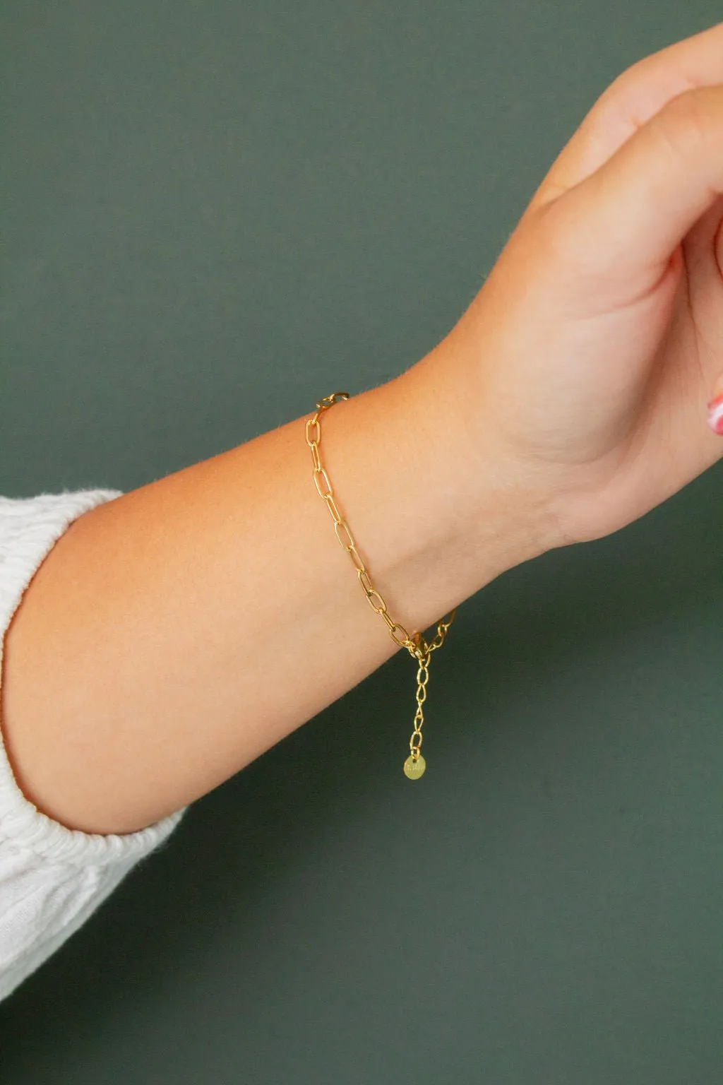 Paperclip Chain Bracelet Andi