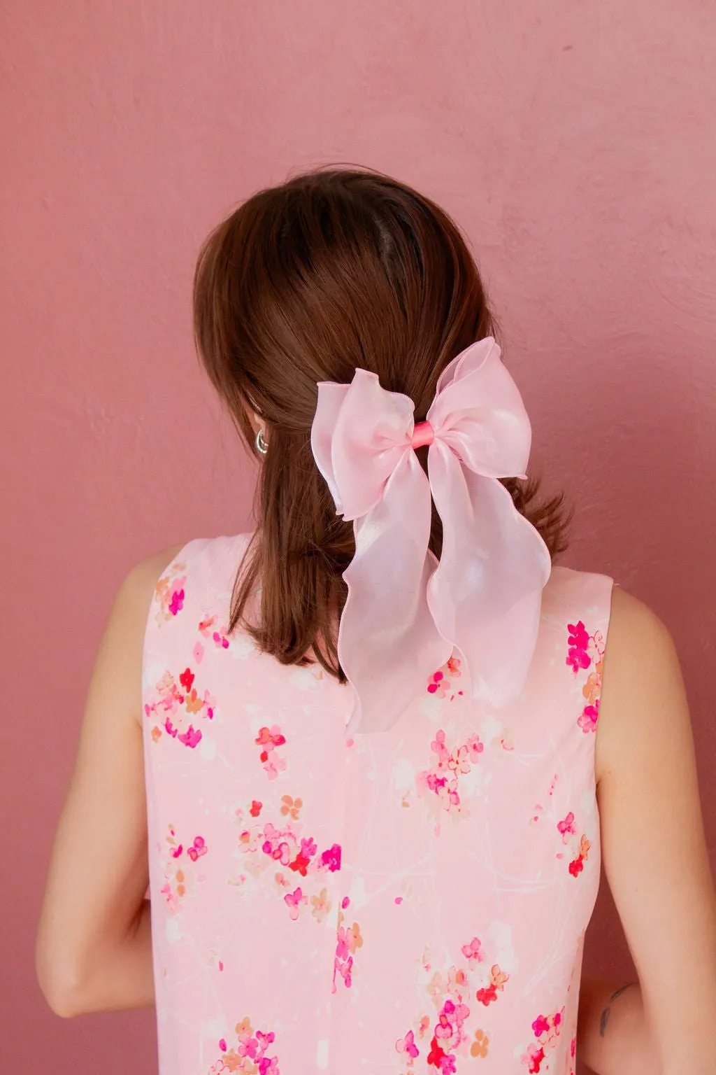 Peony Bow Barrette Andi