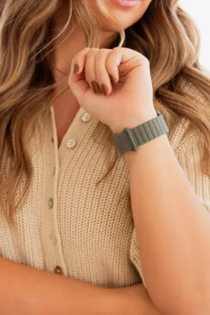 Pine Green Magnetic Loop Watch Band Andi