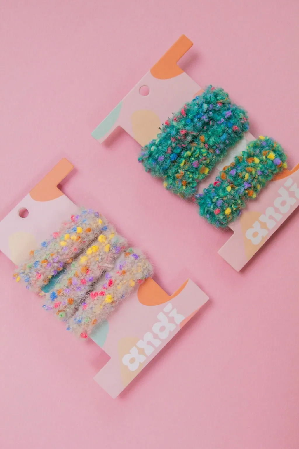 Pom Pom Hair Tie 3-Pack Andi